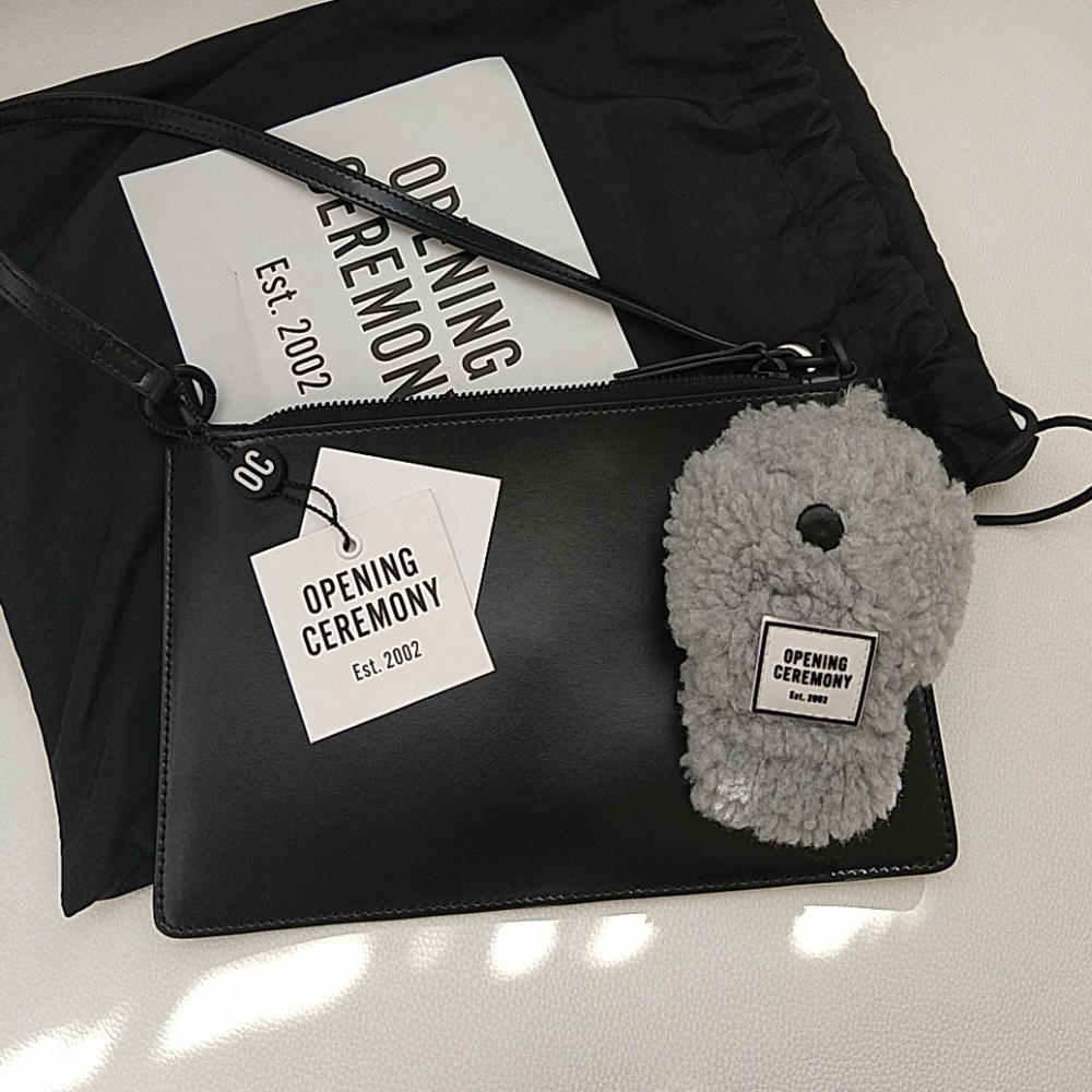 Opening ceremony nev zip clutch with coin purse